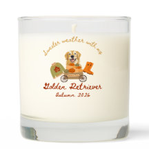 Retriever doré d'automne Hygge Teakwood