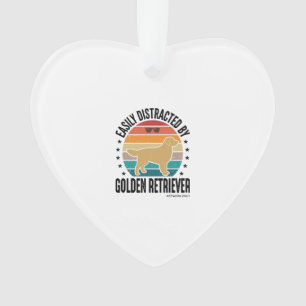 Retriever doré facilement distrait Chien vintage d