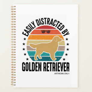 Retriever doré facilement distrait Chien vintage d