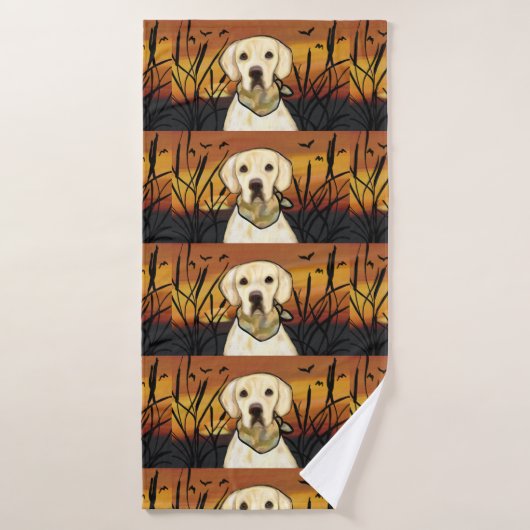 Retriever du Labrador (Serviette de bain)