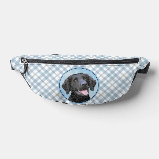 Retriever recouvert de boue peint art original chi (Poser)