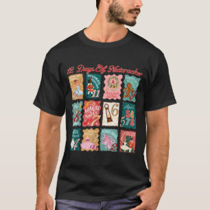 Retro 12 dagen notenkraker ballet fee Plum Ging T-shirt