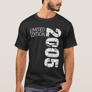 Retro 18 jaar oud Mannen Vintage 18 verjaardagscad T-shirt