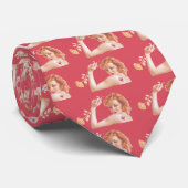 Retro 1940s Love Stropdas (Opgerold)