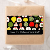 Rétro 1950 Étiquettes de cuisine (En situation)