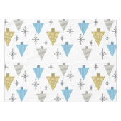 Retro 1950 kerstbomen tafelkleed (Voorkant (Horizontaal))