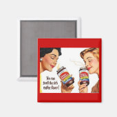 Retro 1950 Magnet alimentaire 5 (Recto/Verso)