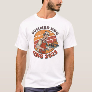 Retro 1950s BBQ Zomer T-Shirt