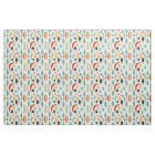 Retro 1950's Mid-Century Modern Pattern Stof (Fat Quarter)