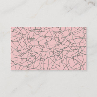 Retro 1950's Moderne Sjabloon Visitekaartjes