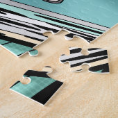 Retro 1950's Paar bij Diner Legpuzzel (Zijkant)