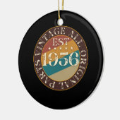 Retro 1956 keramisch ornament (Links)