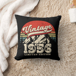 Retro 1956 Verjaardagscadeau 70e Verjaardag Kussen
