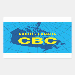 Retro 1958-1966 Logo Rechthoekige Sticker