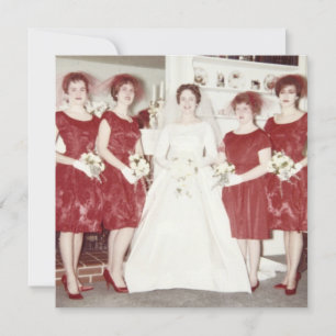 Retro 1960s Vrijgezellenfeest Kaart