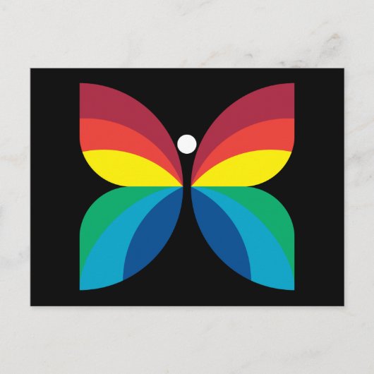 Retro 1966-1974 briefkaart (Voorkant)