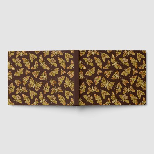 Retro 1970s Moths Gastenboek (Volledig)