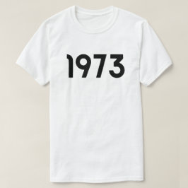 Retro 1973-abortusrechten t-shirt