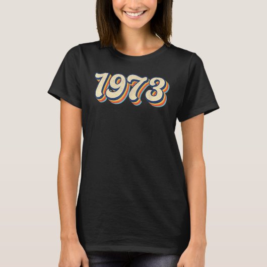 Retro 1973 Roe V Wade Pro Choice Feminist Women's T-shirt (Voorkant)