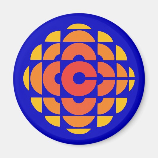 Retro 1974-1986 magneet (Voorkant)