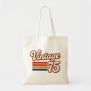 Retro 1975 Gemaakt in 1975 50e Verjaardag 50 Jaar  Tote Bag