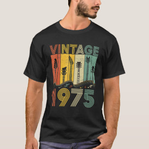 Retro 1975 Guitarist 1975 T-shirt