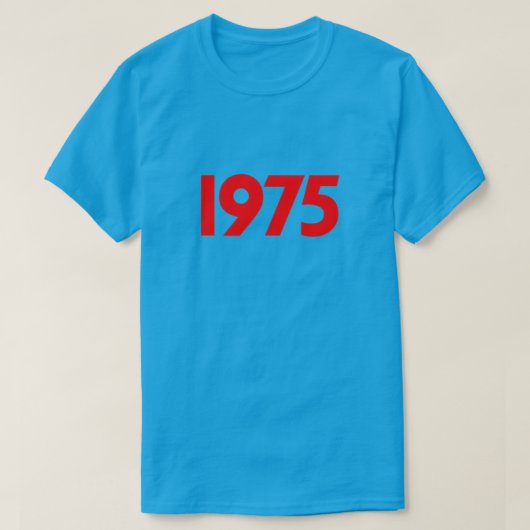 Retro 1975 T-Shirt (Design voorkant)