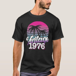 Retro 1976 Limited | Vogeldag-cadeauidee T-shirt