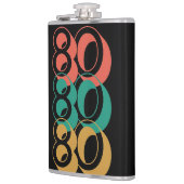  Retro 1980 Red Green Yellow Heupfles (Links)