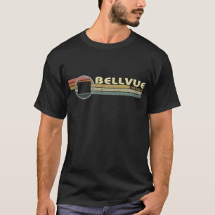 Retro 1980s stijl BELLVUE, CO T-shirt