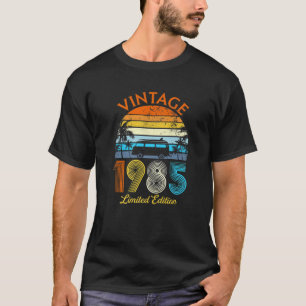 Retro 1985 Limited Edition 37th Birthday 3 T-shirt