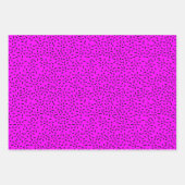 Retro 1990s 1980s Neon Motif Wrapping Papier (Devant)