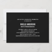 RETRO 2013  | INVITATION À LA DIPLÔME (Dos)