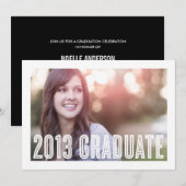 RETRO 2013  | INVITATION À LA DIPLÔME (Devant / Derrière)