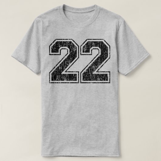 Retro 22 t-shirt (Design voorkant)