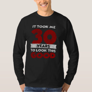Retro 30 Jaar Oude Grappige 30e Verjaardagscadeau T-shirt