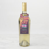 Retro 30e verjaardag Karaoke Party Flessenhanger (Op fles)