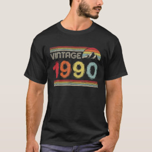 Retro 30th Birthday Gift 1990 Topjes Birthda T-shirt