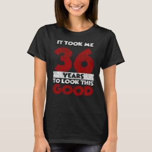 Retro 36 Jaar Oude Grappige 36e Verjaardagscadeau T-shirt