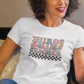 Retro 3e klas leraar shirt | Terug naar school