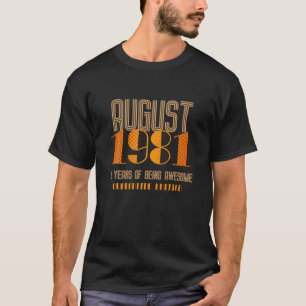 Retro 40 jaar Geweldige Quarantin T-shirt