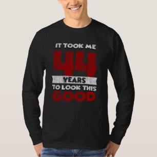 Retro 44 Jaar Oud Grappig 44e Verjaardagscadeau T-shirt