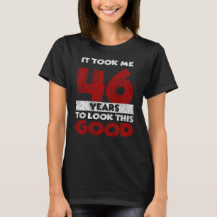 Retro 46 Jaar Oude Grappige 46e Verjaardagscadeau T-shirt