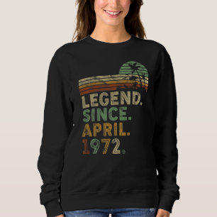 Retro 50 jaar april geboren sinds 1977 trui