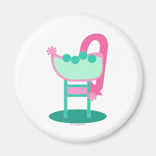  Retro 50-teken Magneet