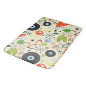 Retro 50's 60's Mode patroon Badmat (Gekanteld)