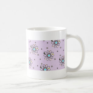 Retro 50s Atomic Print Lavender Apparel & Gifts Koffiemok
