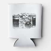 Retro 50's camera blikjeskoeler (Voorkant)