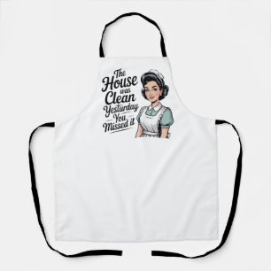 Retro 50s Huisvrouw Grappig Schort