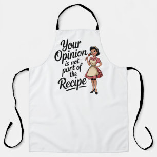 Retro 50s Huisvrouw – Grappig Vintage Keuken Schort